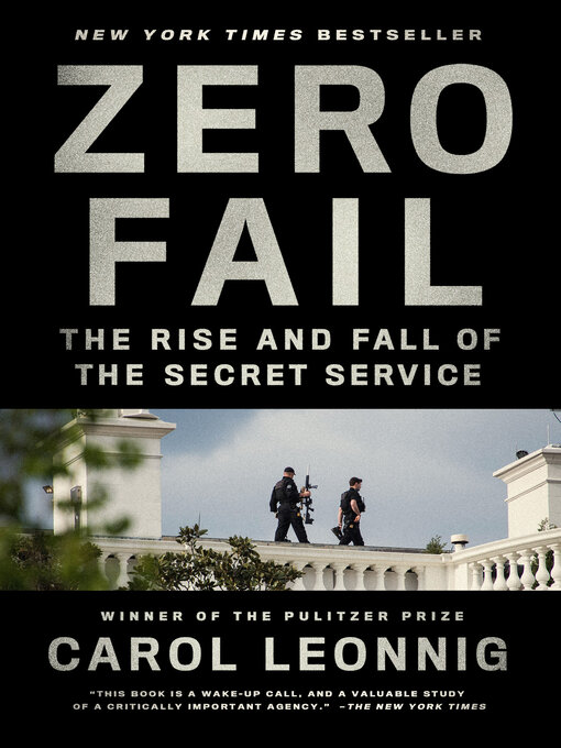 Nimiön Zero Fail lisätiedot, tekijä Carol Leonnig - Odotuslista